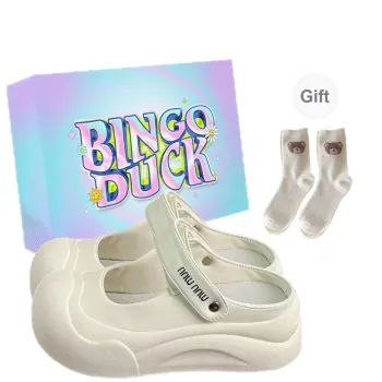 BINGO DUCK EVA Slip Resistant Closed Toe Slippers Women's