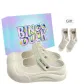 Beige+Exclusive Shoe Box+Gift Socks