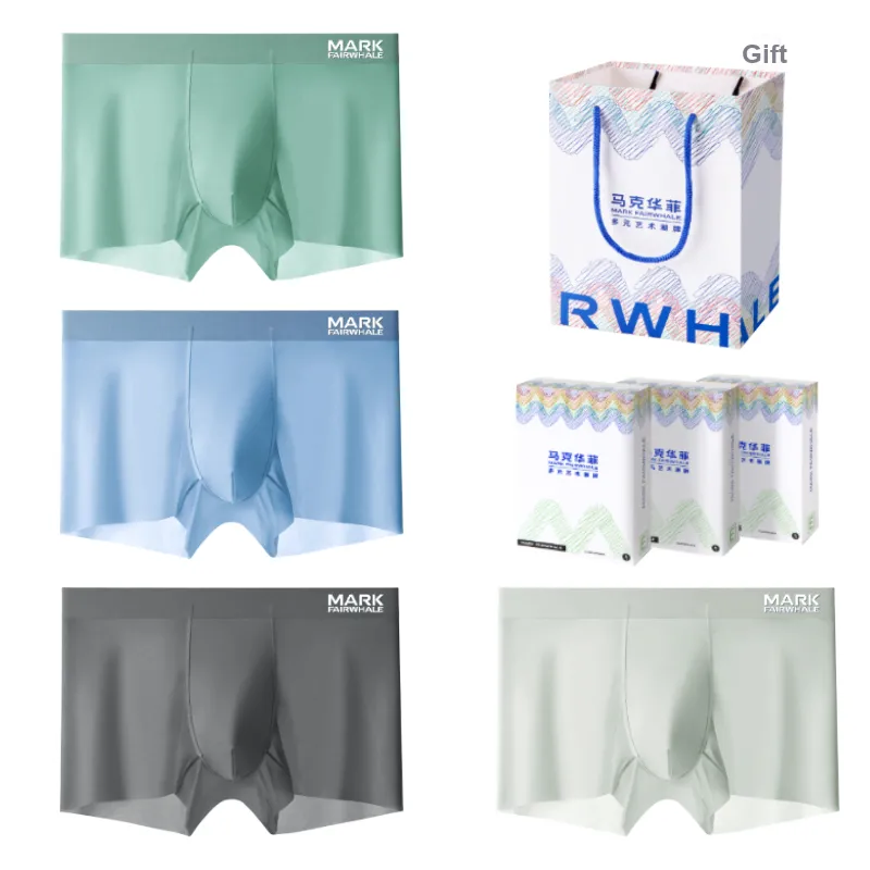 FAIRWHALE Underpants Men's Shopping Bag 4 Pack-16