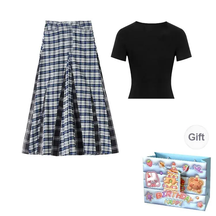 QUIET ANGEL Two Piece Skirt Sets Women's-1