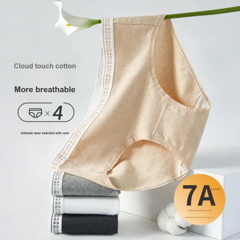 MIIOW Underpants Women's 4 Pack Mixed Color-1