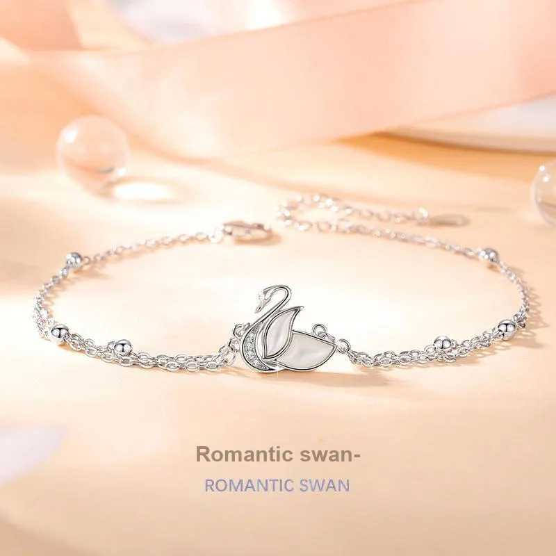 KEMLAIDA 925 Sterling Silver Women's Bracelet Women's-1