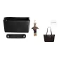 Black Stress Relief Shoulder Strap Pad+Black Liner+Pendant (Bag Not Included)