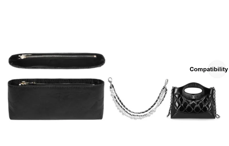 GUYI DuPont Paper Bag Accessory Women's Black-6