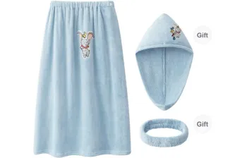 Gongdie x Disney Bathrobes Women's Blue