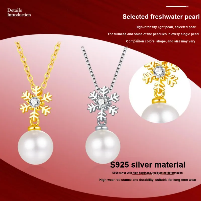 LAOMIAO Pearl Pendants Women's-7