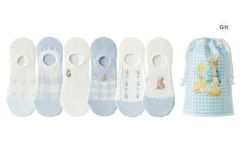 Caramella No Show Socks Women's 6 Pack
