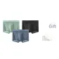Cool Thin Ice Silk 3 Pack Gift Box Set (Pea Green-Black-Dark Blue Gray)