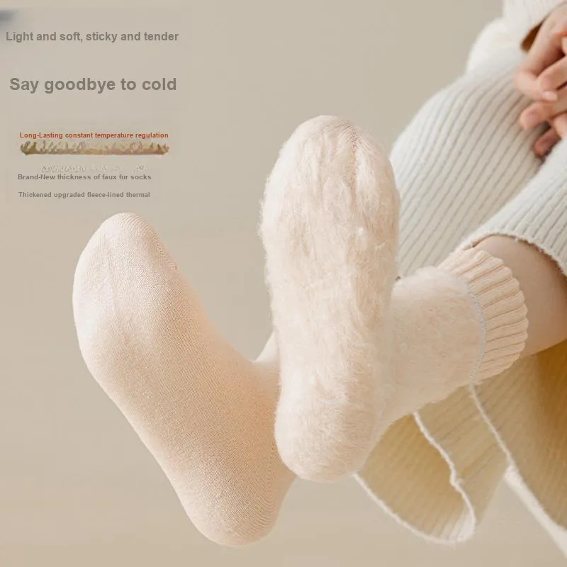 MADALLO Mid Calf Socks Women's 5 Pack-19