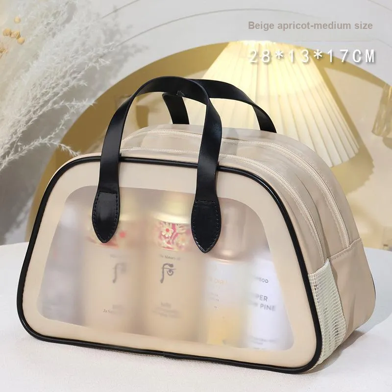 LETOO PVC Makeup Bag Large Size Women's Multicolor-7