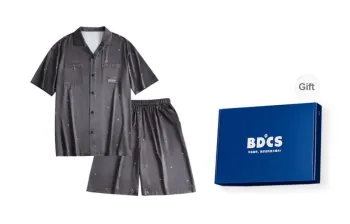 Peninsula City Pajama Set Men's Dark Gray