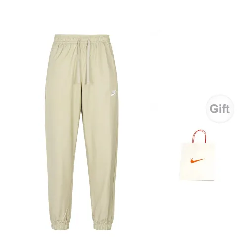 Nike Sportswear Casual Pants Men Khaki+Gift Bag