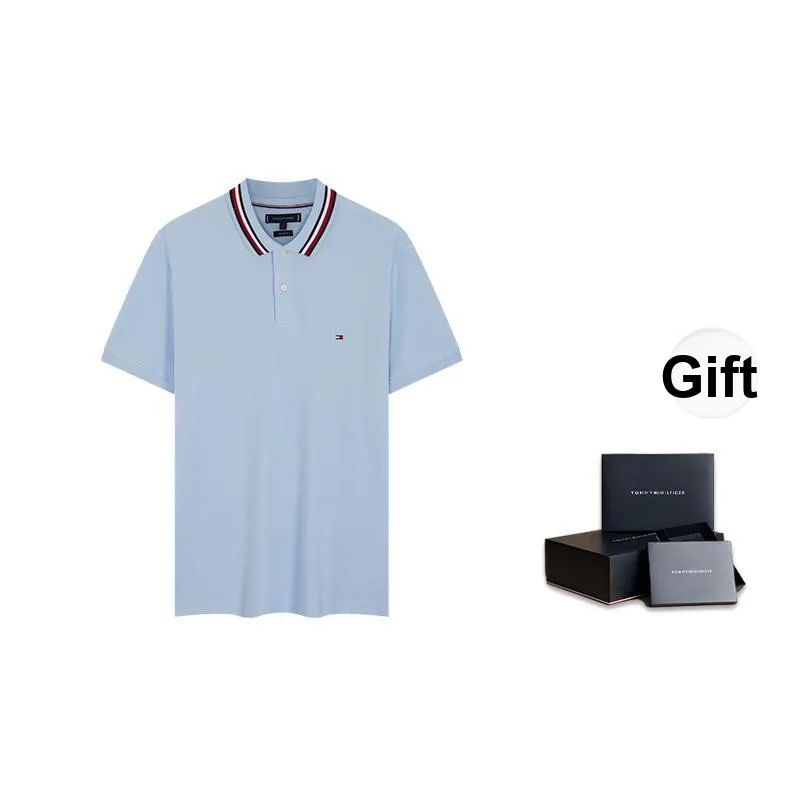 Tommy Hilfiger Logo embroidered Polo Shirt-13