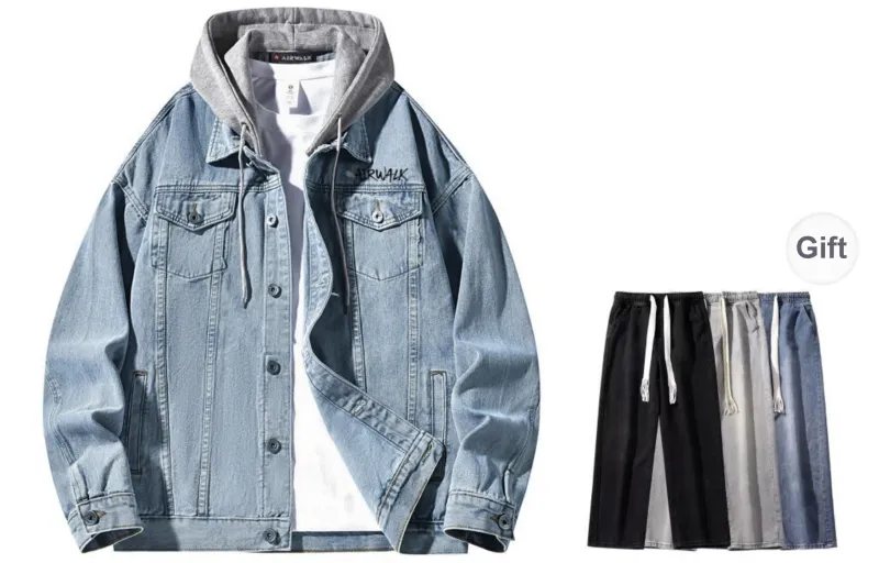 Airwalk Denim Jackets Unisex-27