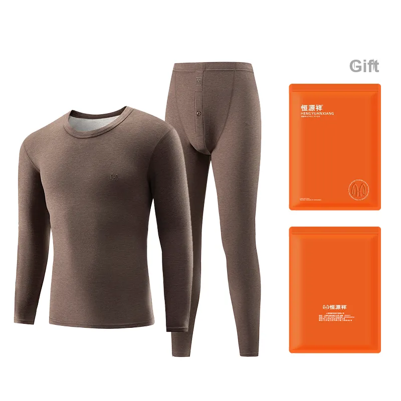 H YXIANG Men Thermal Sets-5