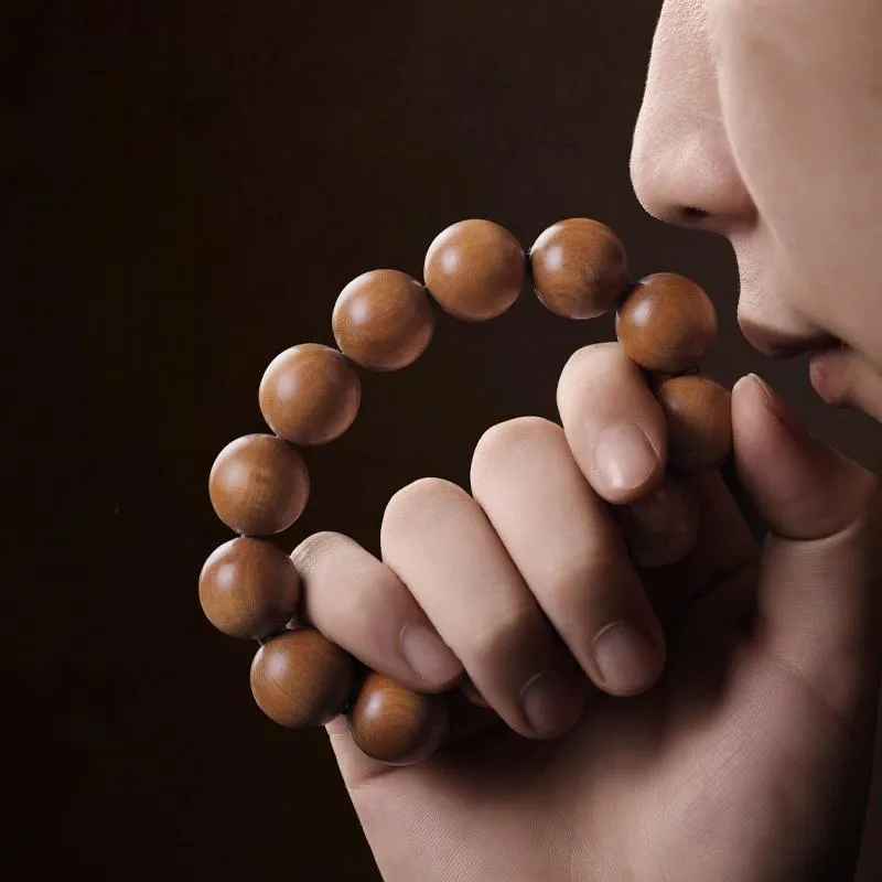 FANGYUANXIAOFU Precious Wood Bracelets Unisex-2