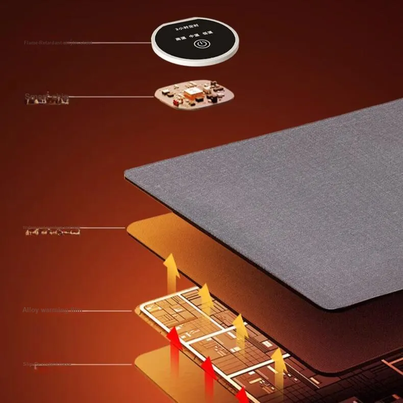 Directions Extra Large Heating Desk JSL34 41 For Students Dormitory Office Writing Mouse Pads-2