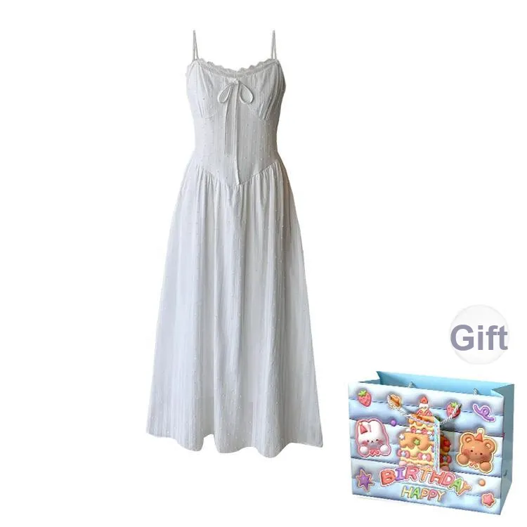 REMOULD Slip Dresses Women's White