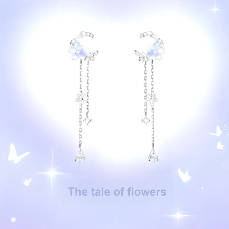OGDAID S925 Silver Earrings Women's-4