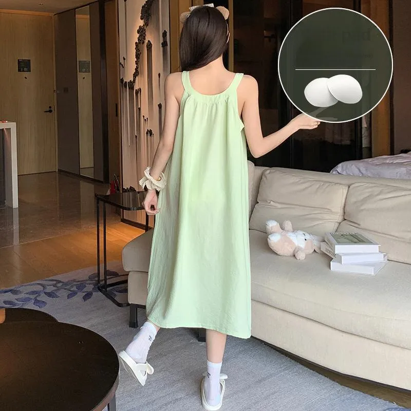 MADALLO Nightgown Women's Neon Green-3
