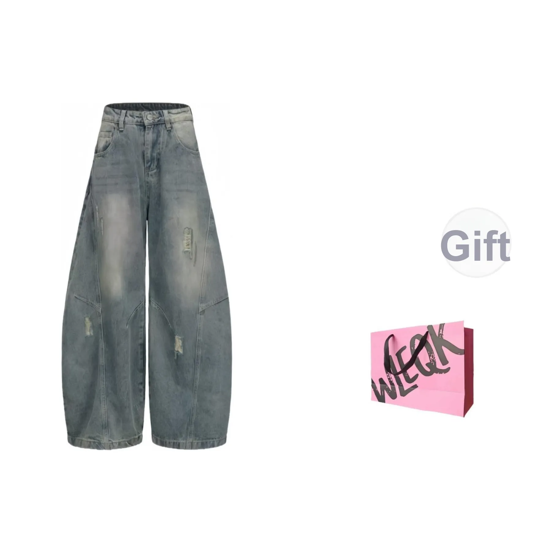 CTRTRC Синий Женские Джинсы