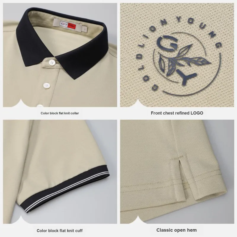 GY Goldlion Polo Shirts Men-5