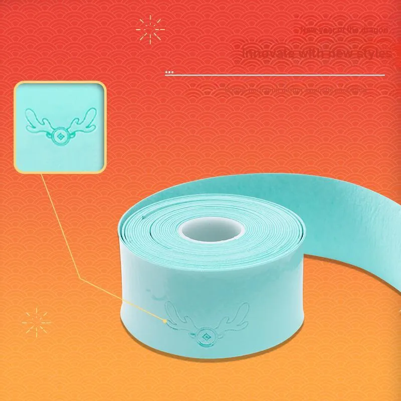 KUMPOO Badminton Grip Tape QT Dragon Pattern Glue Thin 3/5 Pack-14