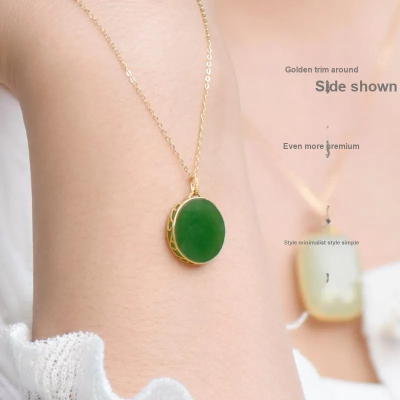 KUNYUYAO Pendants White Jade Unisex-10