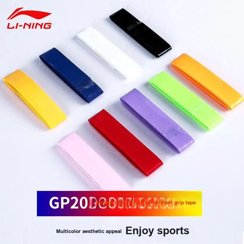 LiNing Badminton Grip Tape Pink PU Thin-1