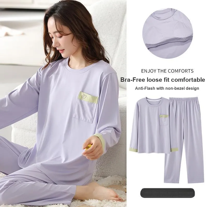 Lan Miao Pajama Set Women's Image Color-2