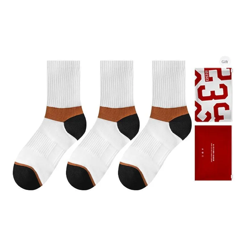 2323 Мужские носки MID до икры