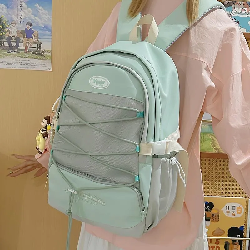 AIBAG Nylon Backpack Unisex Multicolor-2