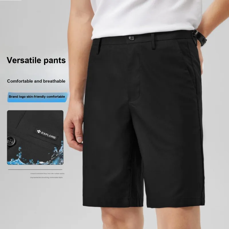 Red bean Casual Shorts Men-19