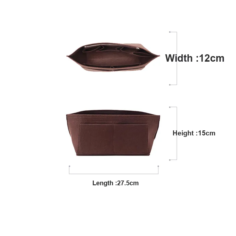 Gloya Imported Microfiber Anti Deformation Bottom Pad Bag Accessory Women's-14