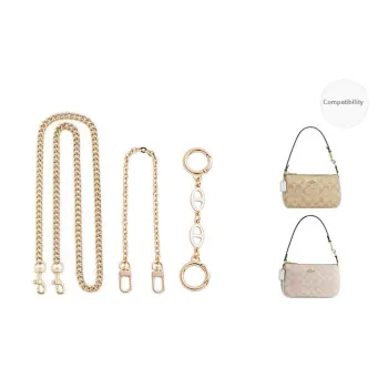 Luxury Care Artisan Workshop Metal Alloy Bag Strap Women's Gold Tone