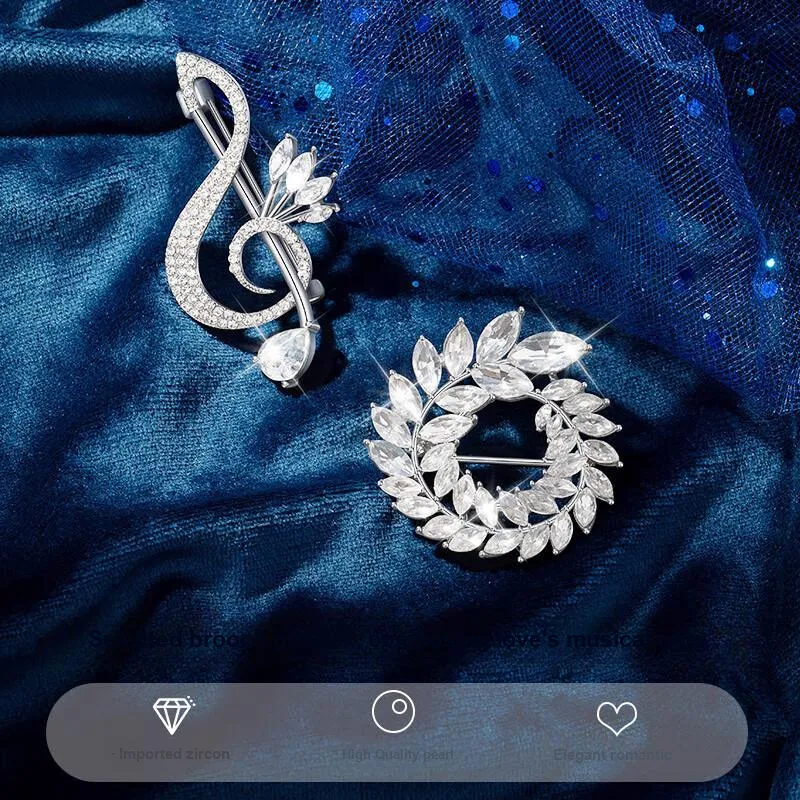 GAGA Alloy Brooch Gift Box Sets Women's-2