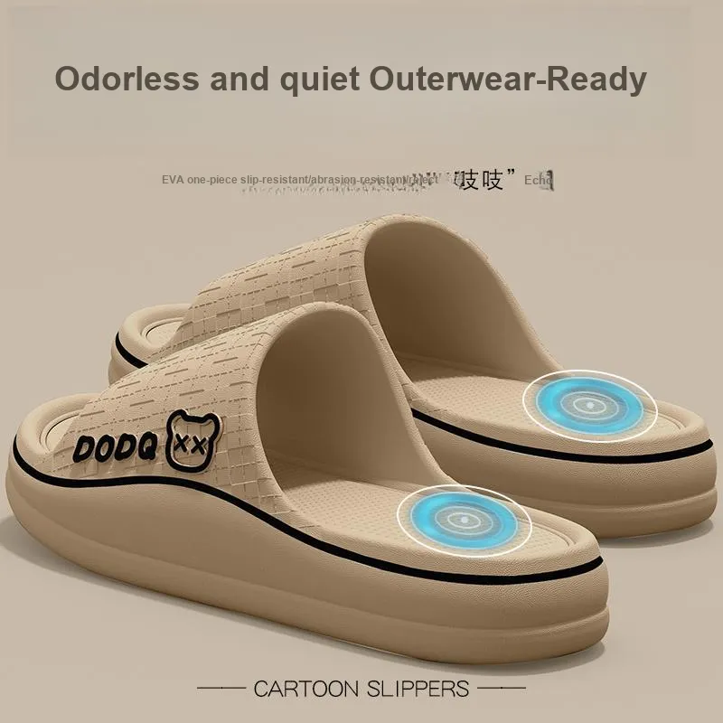 LUNNIFEIYA EVA Indoor All Season All Platform Quiet Squashy And Bouncy Feeling Slip Resistant Home Slippers-17