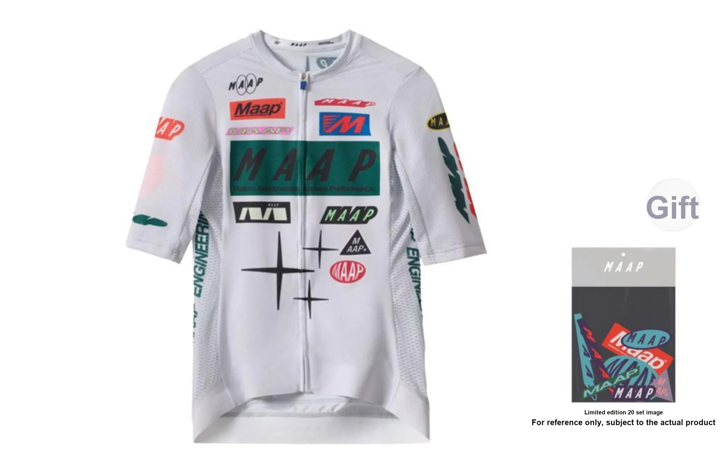 MAAP SS25 Cycling Clothing Women's Competition White