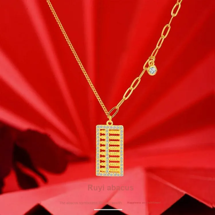 Chongqing Gold Store S925 Silver Necklaces Women's-2