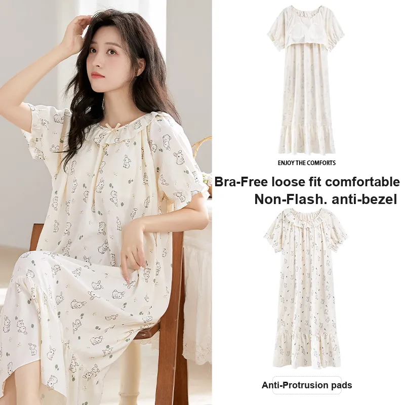 MADALLO Nightgown Women's White-1