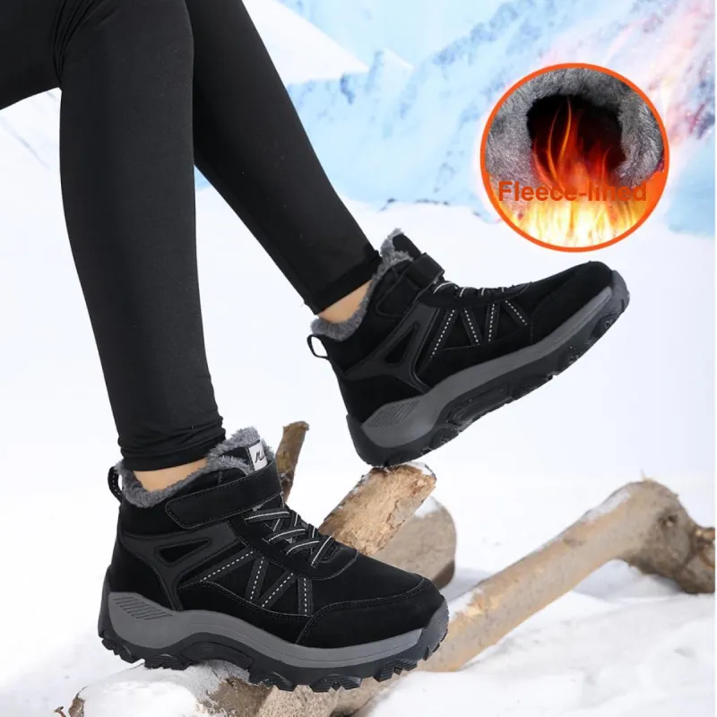 Mulinsen Warm Anti Slip And Wear Resistant Short Snow Boots Women's-2