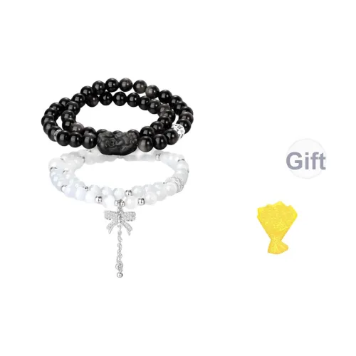 JINLIUFUJIXIANG Цветное стекло Браслеты Унисекс