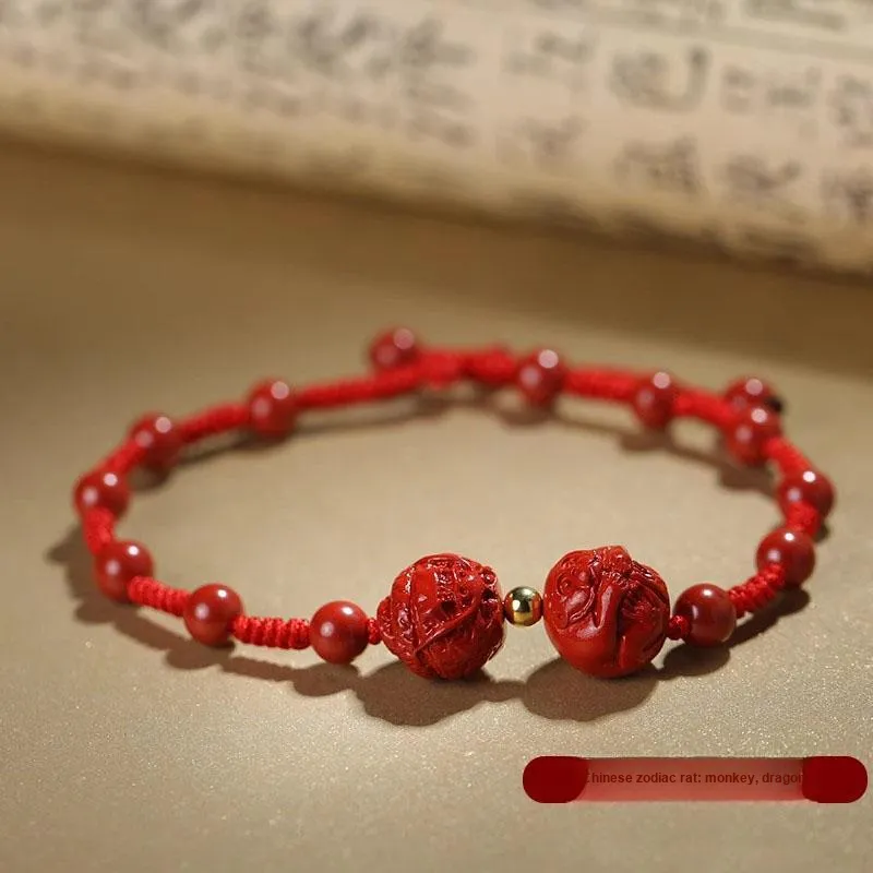 Sima Is Ethereal Reconstructed Cinnabar Anklets Unisex-14