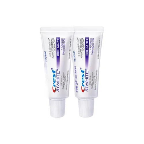 Crest Ромб Яркий Термо Sensation Зубная паста Sample Чистка And Освіжающий Дыхание 20г*2