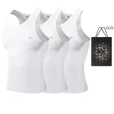 Slim Fit 3 Pack (White+White+White)