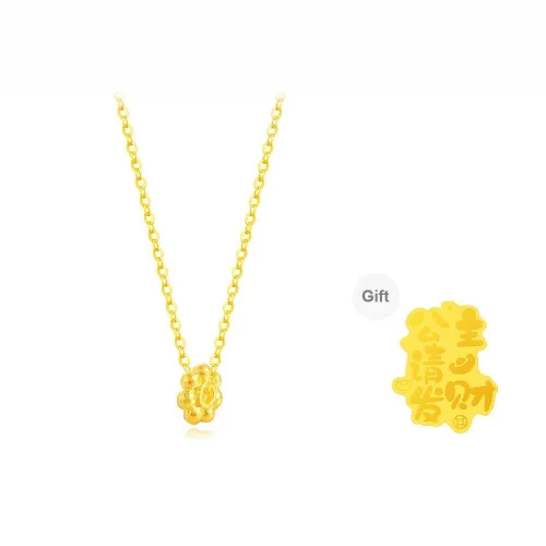 Fortune Gold S925 Silver Necklaces Unisex