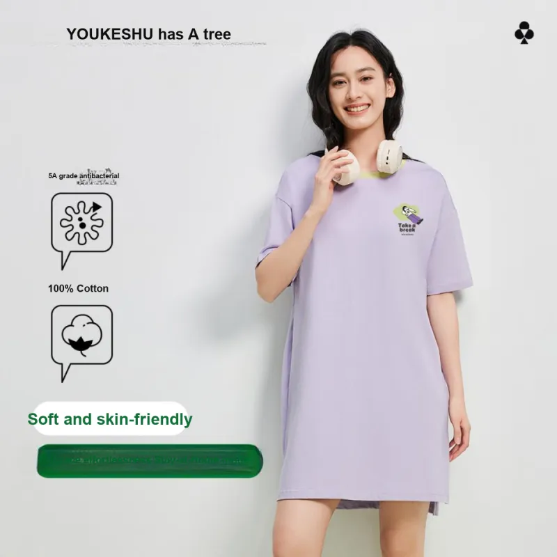 YOUKESHU Nightgown Women's Shopping Bag-11