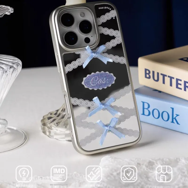 Shell Space TPU Material Cas Bowknot Phone Cases Compatible With IPhone Collection Girlish Cute Style-1