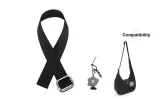 [160 above Height]Strap Extender 50cm * Free Floral Pendant