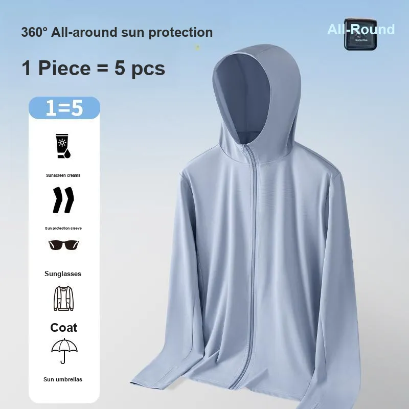 Tonlion Sun Protection Clothing Unisex-15
